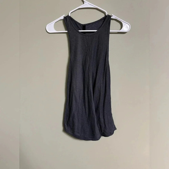 lululemon athletica Tops - Lululemon Athletica Tank Top Racer Back Gray Size 6